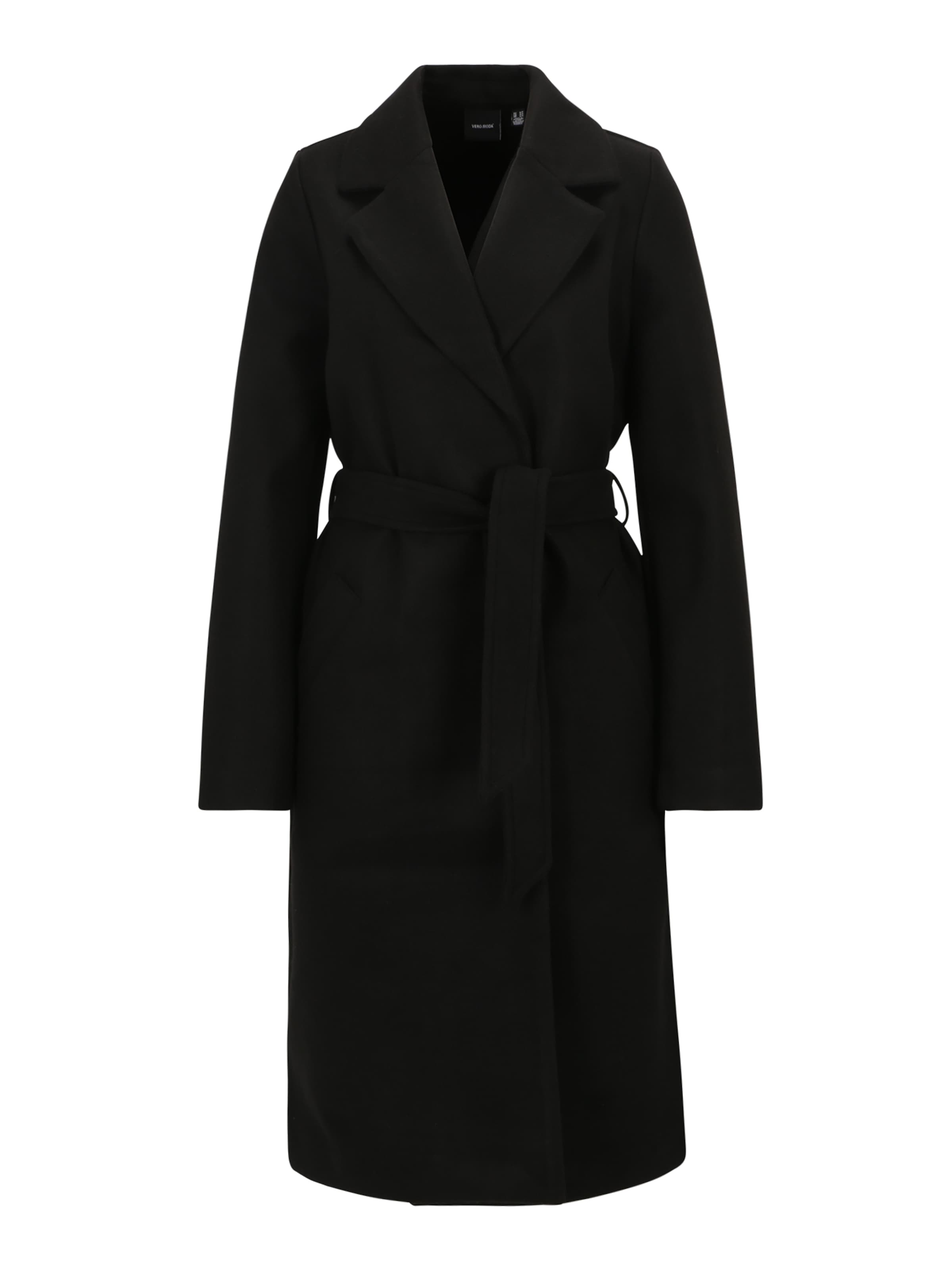 Vero Moda Tall Tussenmantel 'FORTUNEAYA' in XS in de kleur Zwart, Productweergave