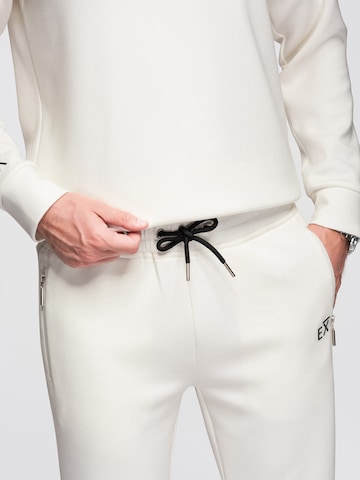 Ombre Joggingpak 'Eximio' in Wit