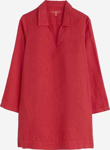 Tunica 'Shallow Layers' di Seasalt Cornwall in rosso: frontale
