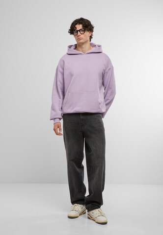 DEF Sweatshirt 'HAPPY' in Lila