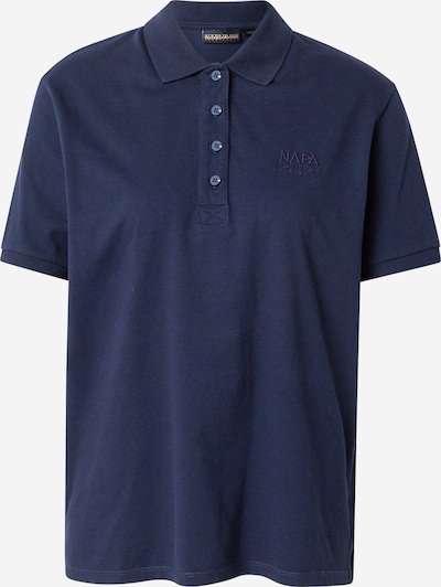 Tricou 'E-DINI' NAPAPIJRI pe albastru marin, Vizualizare produs