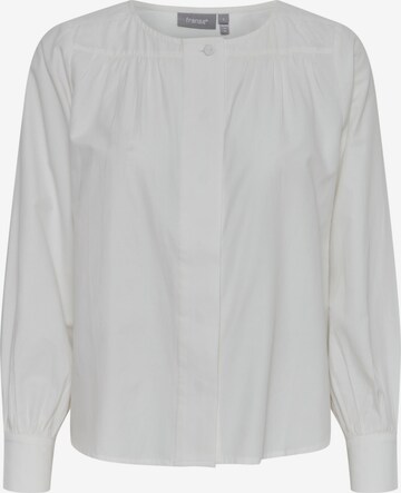Camicia da donna 'Hali Bl 1' di Fransa in bianco: frontale