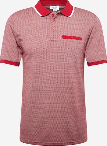 BURTON MENSWEAR LONDON Shirt 'Birdseye' in Red: front