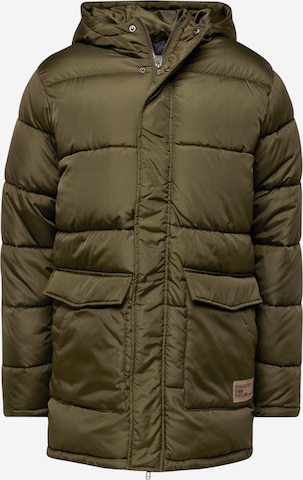 Veste d’hiver BLEND en vert : devant