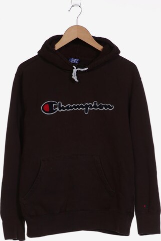 Champion Sweatshirt & Zip-Up Hoodie in XL in Brown: front