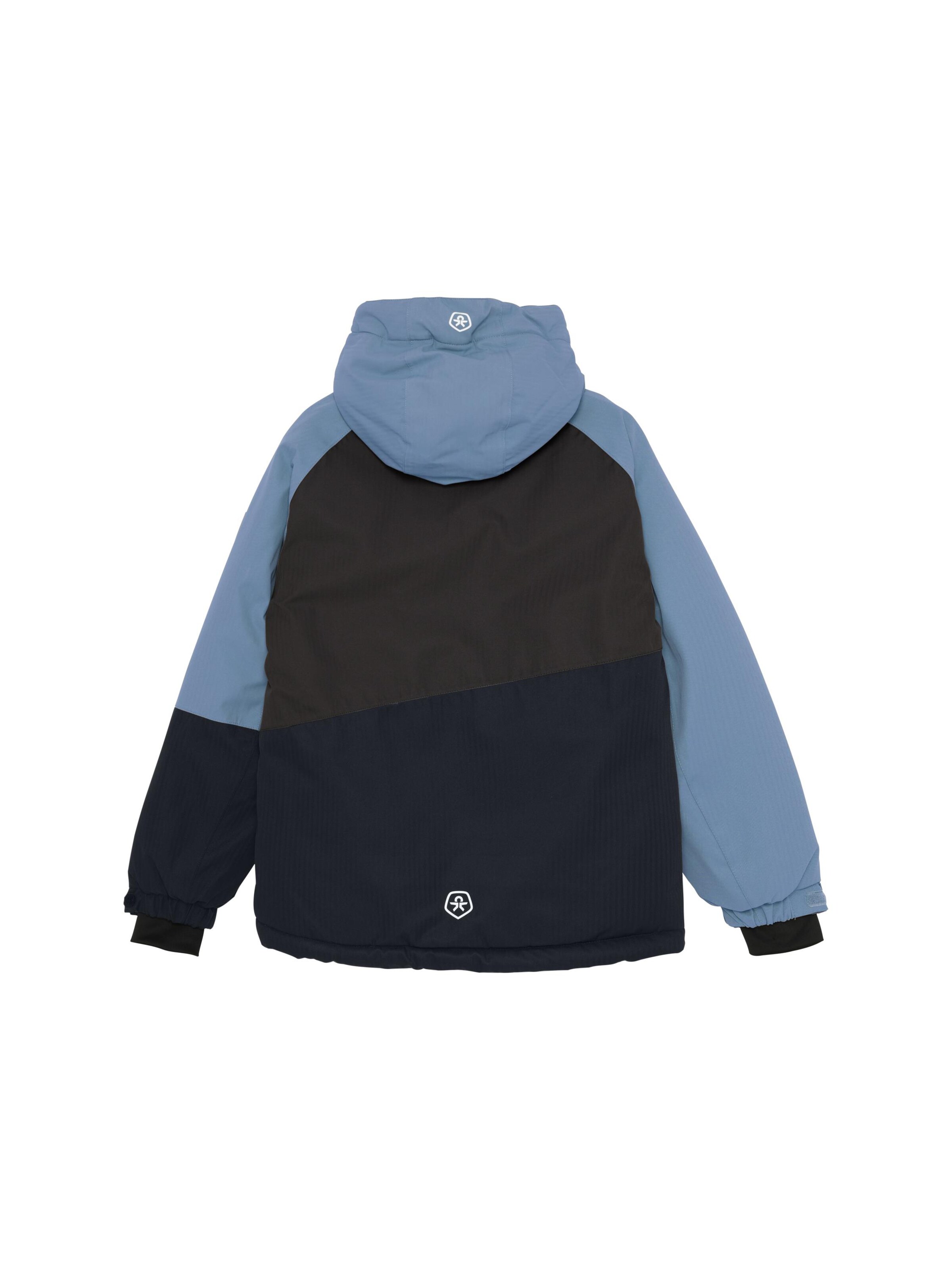 COLOR KIDS Winter Jacket ' COSki Jacket - Colorblock ' in Blue