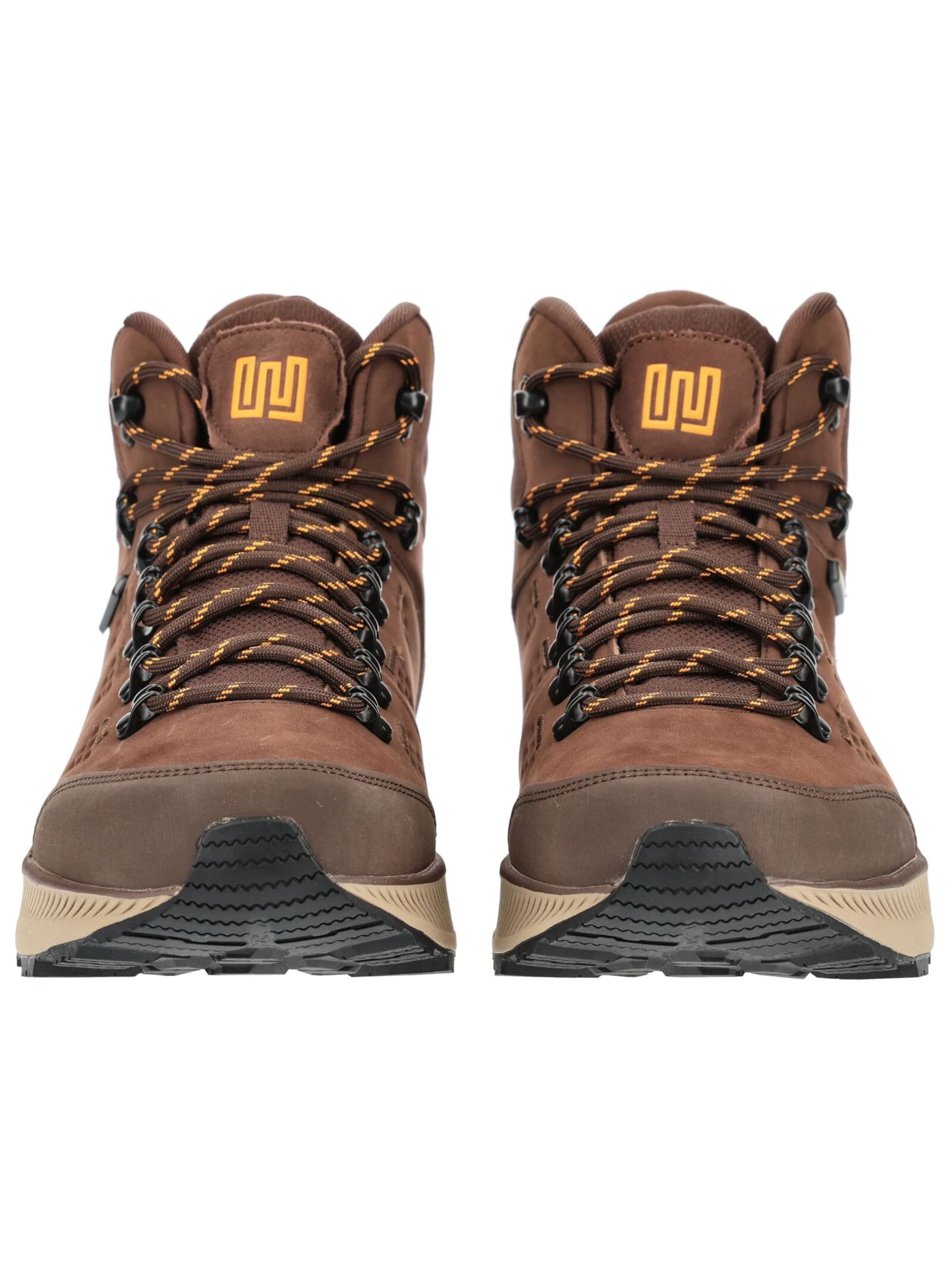 Bottines à lacets WALDLÄUFER en marron : devant