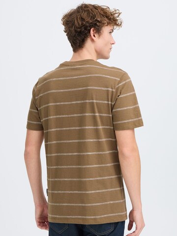 T-Shirt ' CFLie ' Casual Friday en marron