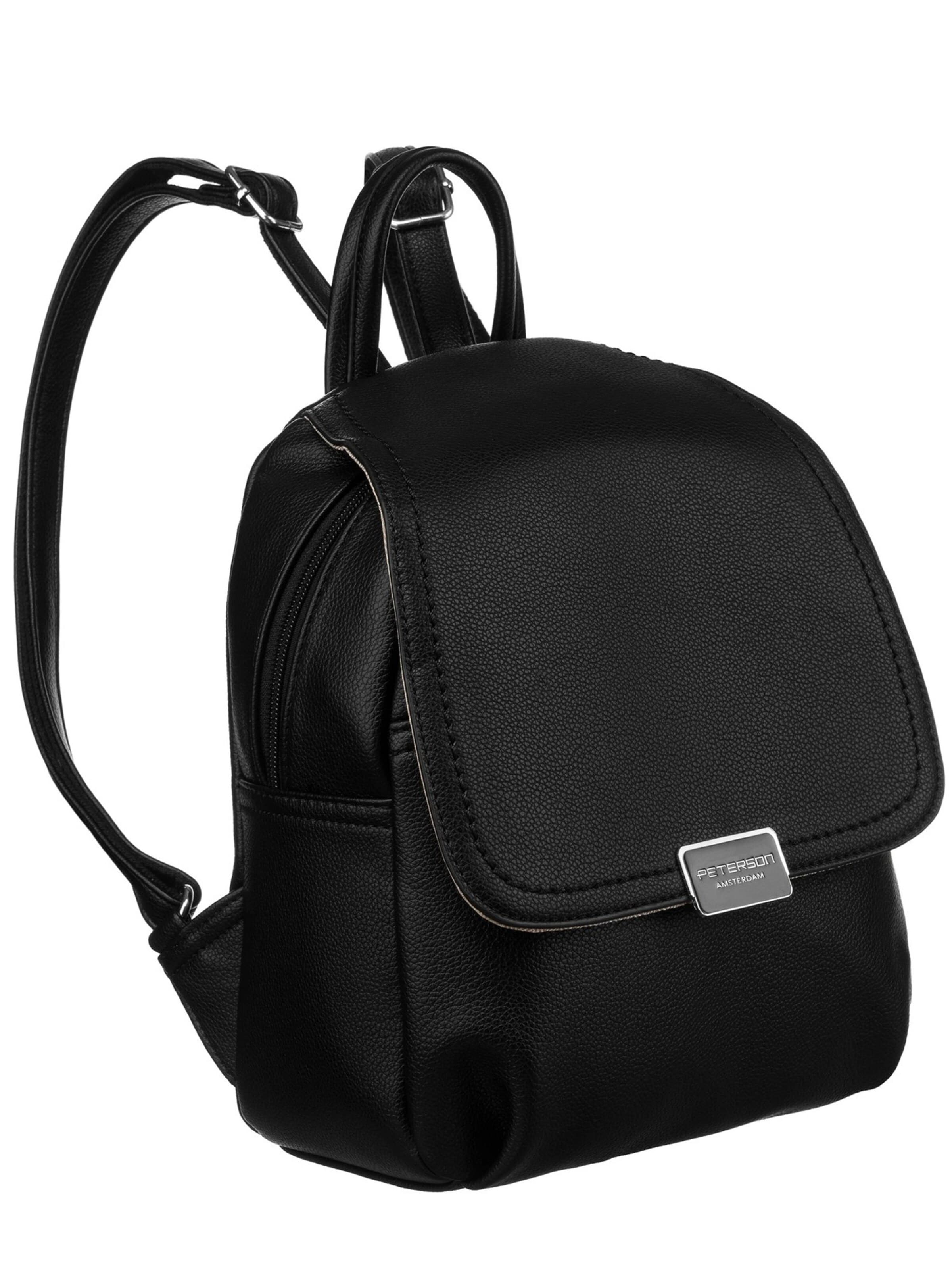 Tomshop24-7 Backpack 'PTN 6739 Peterson' in Black: front