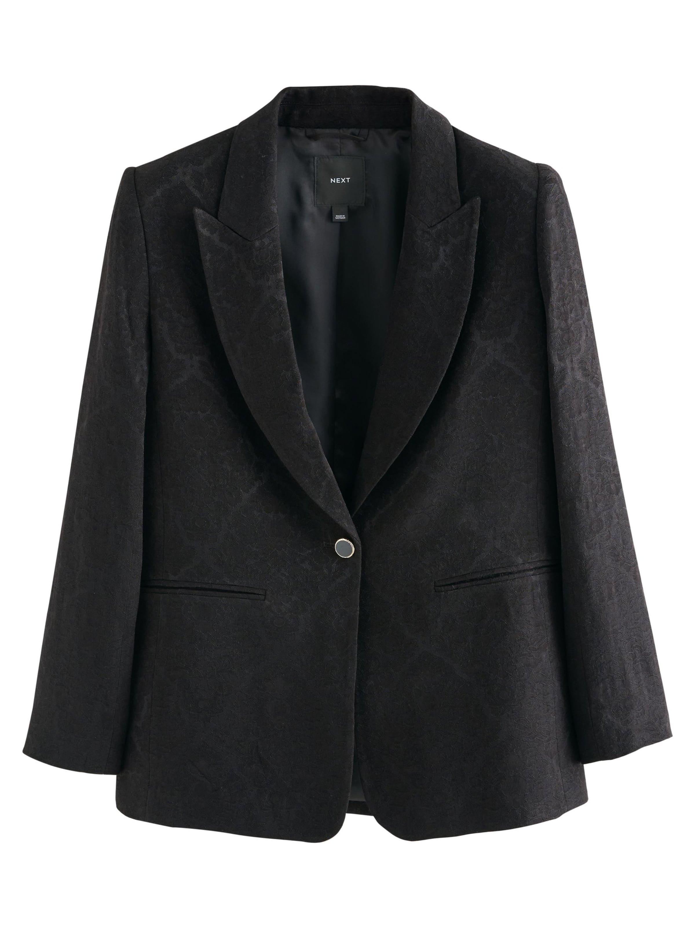 Next Blazer en noir, Vue avec produit