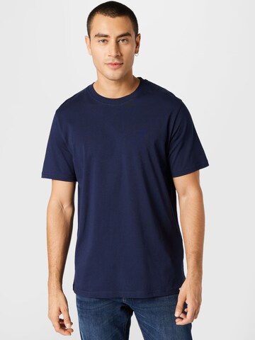 T-Shirt 'Marais' Les Deux en bleu : devant