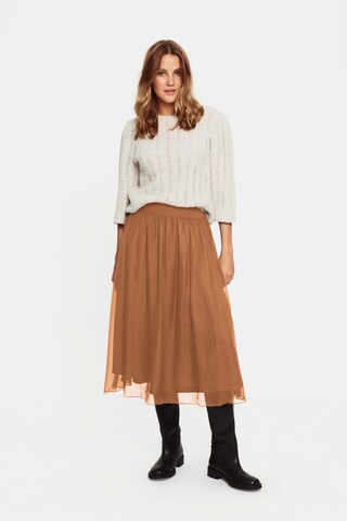 SAINT TROPEZ Rok in Rood: voorkant