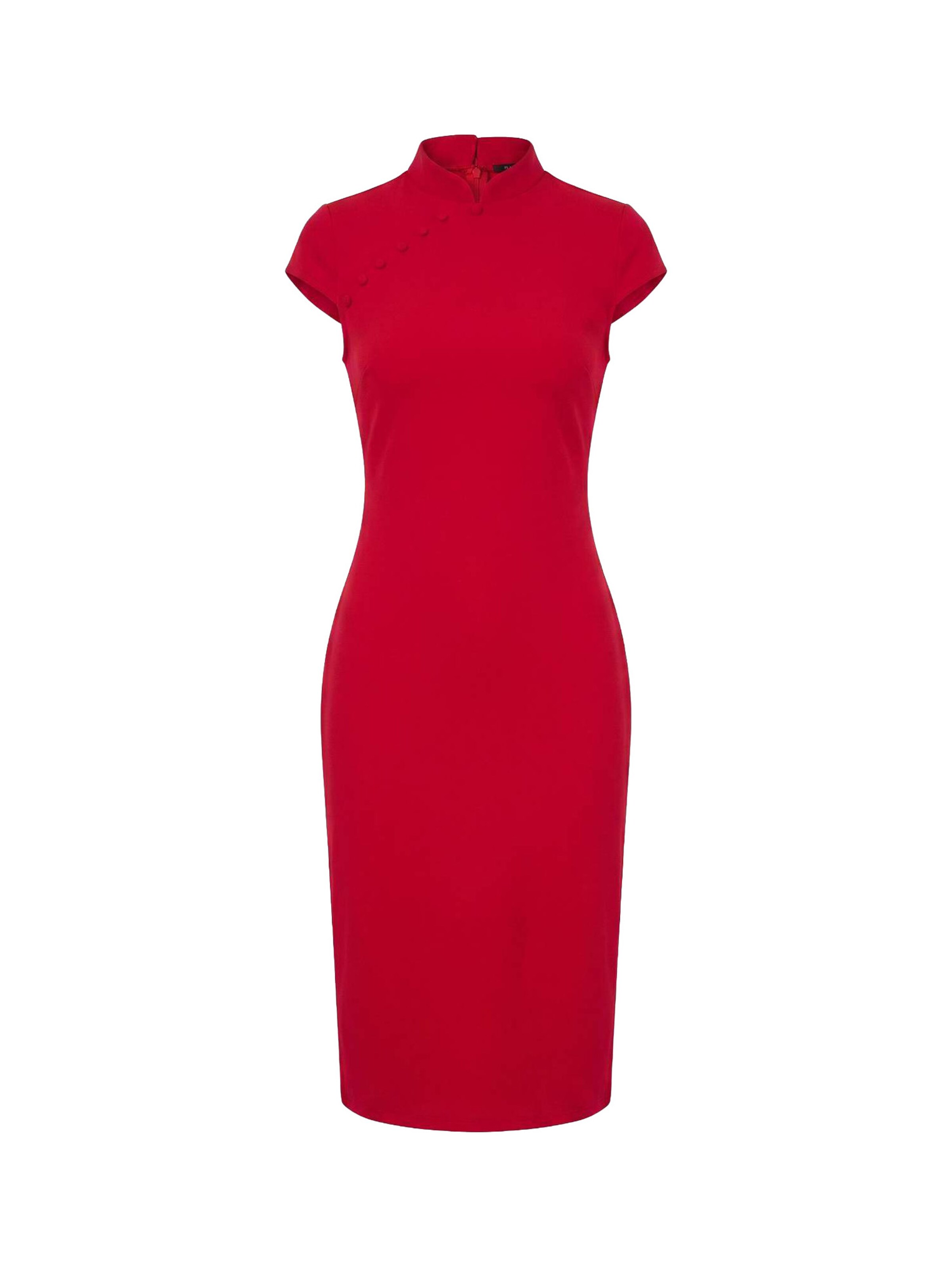 Trendyol Robe en 36 en rouge, Vue avec produit