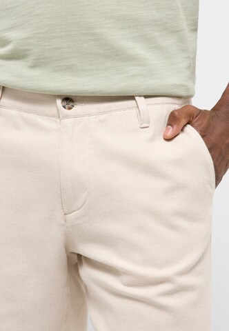 MUSTANG Regular Chino trousers ' Style Brad ' in Beige