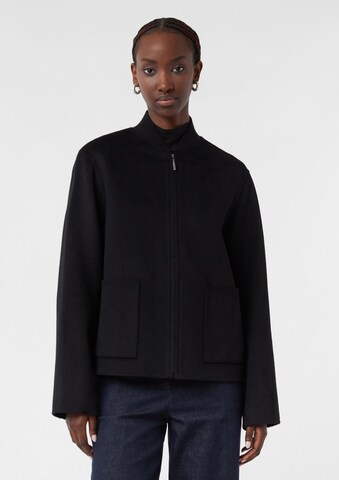 COMMA Übergangsjacke in Schwarz: Vorderseite