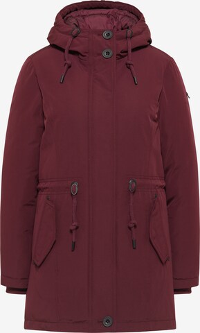 DreiMaster Klassik Winterparka in Rood: voorkant