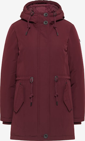 DreiMaster Klassik Winter Parka in Red: front