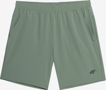 4F - Pantalón deportivo en verde: frente