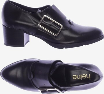 heine Flats & Loafers in 37 in Black: front