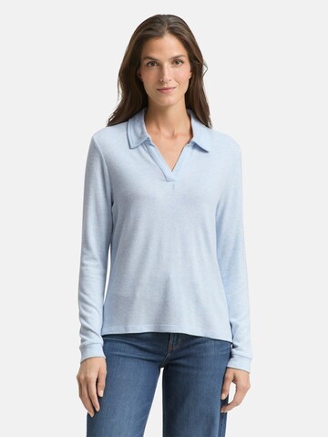 TOM TAILOR Shirt in Blue: front