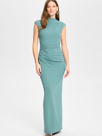 Robe SWING en vert : devant