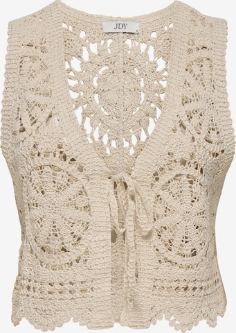 JDY - Chaleco de punto 'JDYVic' en beige: frente