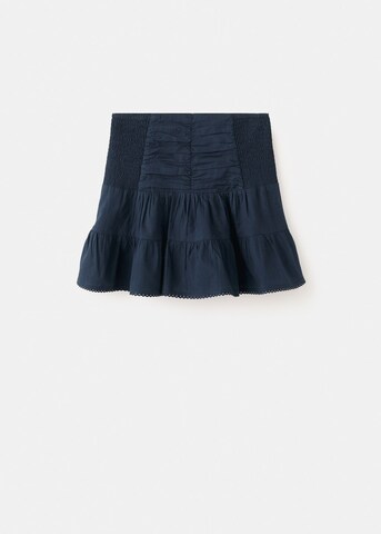 MANGO TEEN Skirt 'Sunset' in Blue