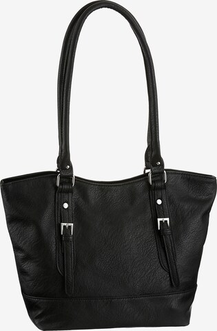 Alessandro Shoulder Bag in Black: front