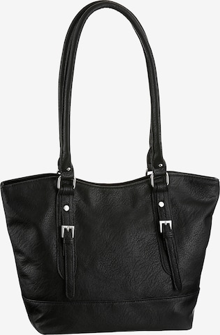 Alessandro Shoulder Bag in Black: front