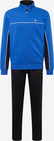 Champion Authentic Athletic Apparel Tracksuit in Blue: front