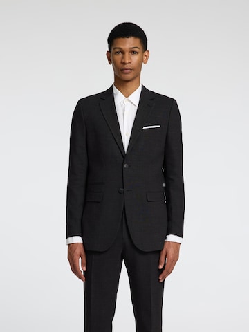 Slim fit Giacca da completo di SELECTED in nero: frontale