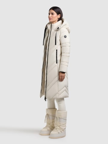 Cappotto invernale 'Bibb' di khujo in bianco