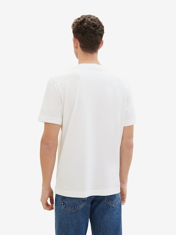 T-Shirt TOM TAILOR en blanc