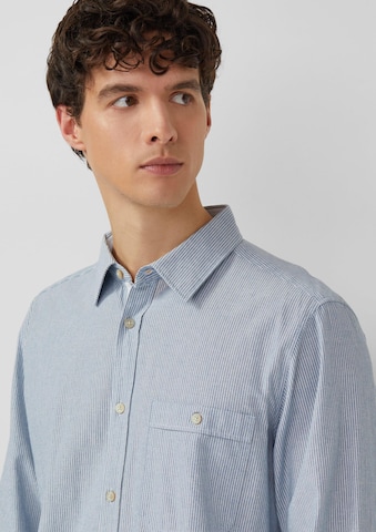 s.Oliver Regular fit Overhemd in Blauw
