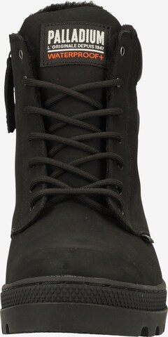 Bottines à lacets Palladium en noir