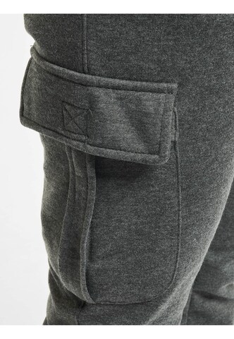 Effilé Pantalon cargo 'Greta' DEF en gris