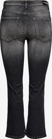 ONLY Bootcut Jeans 'Kenya' in Grau