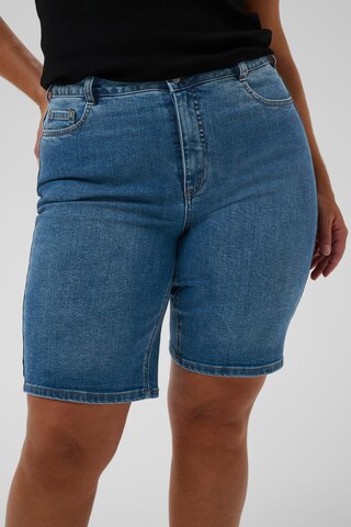 Regular Pantalon 'KCEmila' KAFFE CURVE en bleu