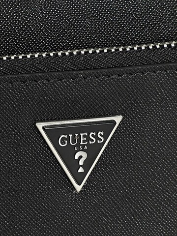 GUESS Skuldertaske 'Guess Sacoche Milano Compact MISAP5222 Blue/Orange' i orange