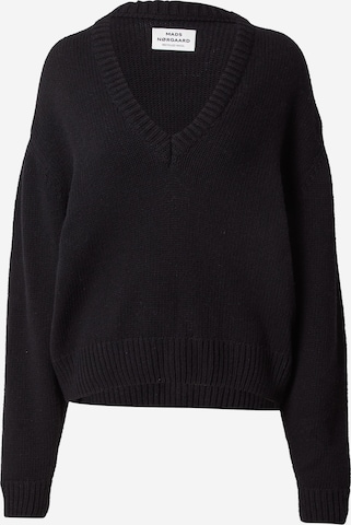 MADS NORGAARD COPENHAGEN Sweater 'Kevi' in Black: front