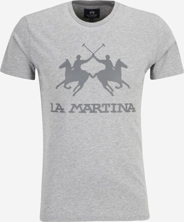 T-Shirt La Martina en gris : devant