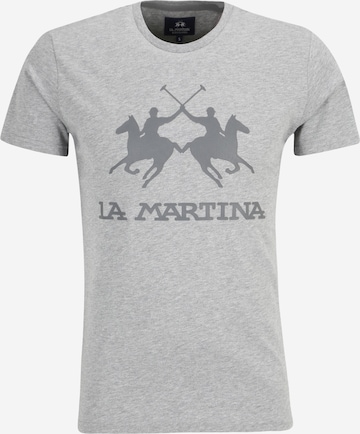 La Martina T- Shirt in Grau: predná strana