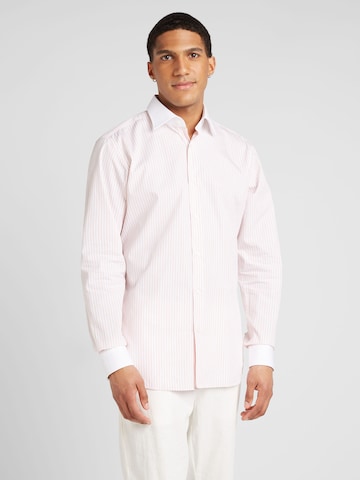 Coupe regular Chemise 'Verdon' HUGO en rose : devant