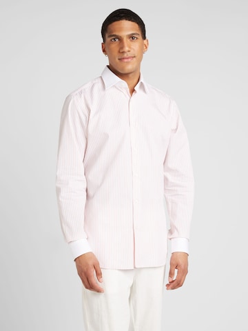 HUGO Red Regular fit Button Up Shirt 'Verdon' in Pink: front