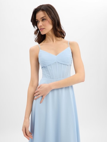 Marie Lund Kleid in Blau