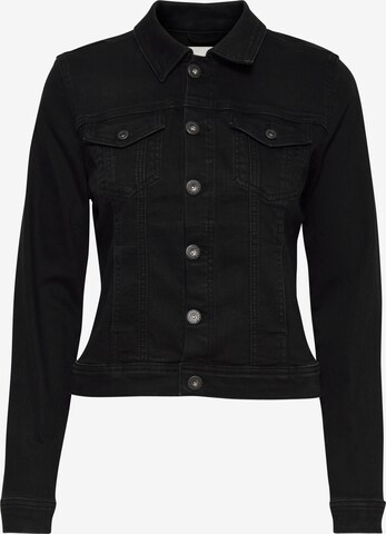 PULZ Jeans Between-Season Jacket 'PZSIRA' in Black: front