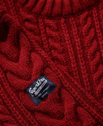 Superdry Pullover 'Jacob' in Rot