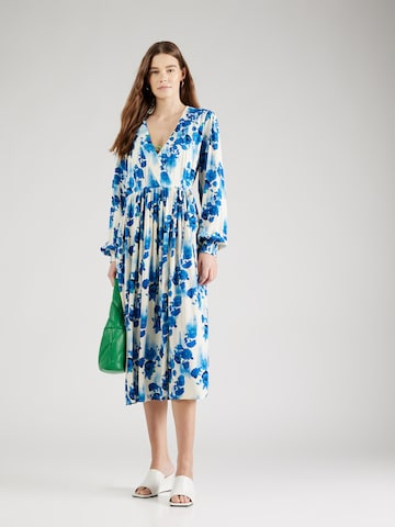 Y.A.S Dress 'BLOOM' in Blue: front