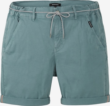 recolution Regular Chino 'Marjoram' in Groen: voorkant