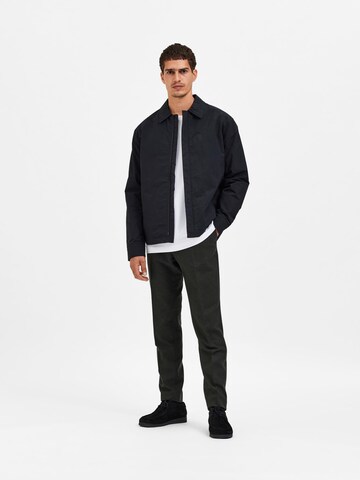 SELECTED HOMME Between-Season Jacket 'Sawyer' in Black